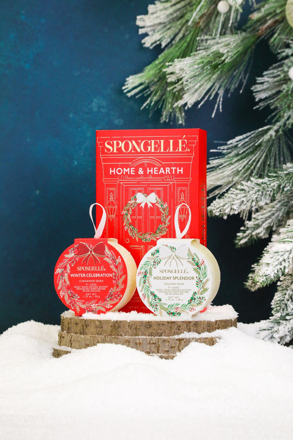 Home & Hearth Wreath Gift Set