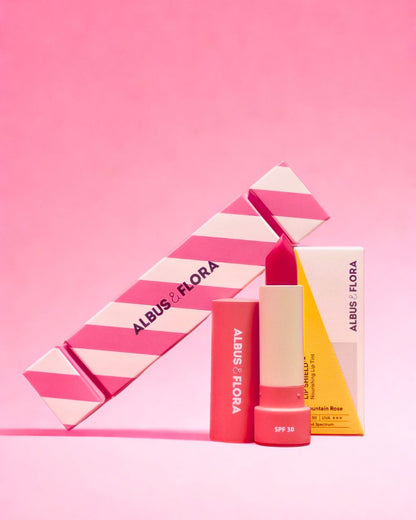 Lip Sheild Christmas Cracker Mouantain Rose