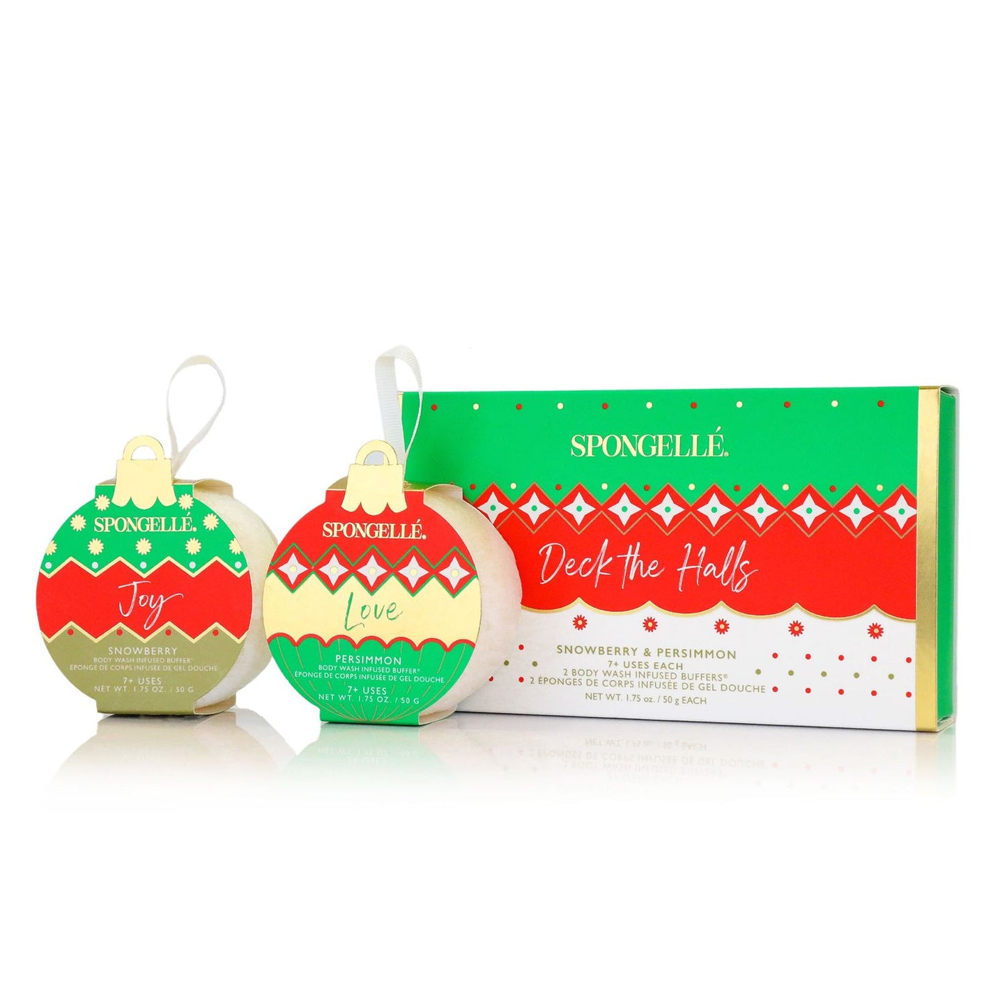 Holiday Ornaments Gift Set - Deck The Halls