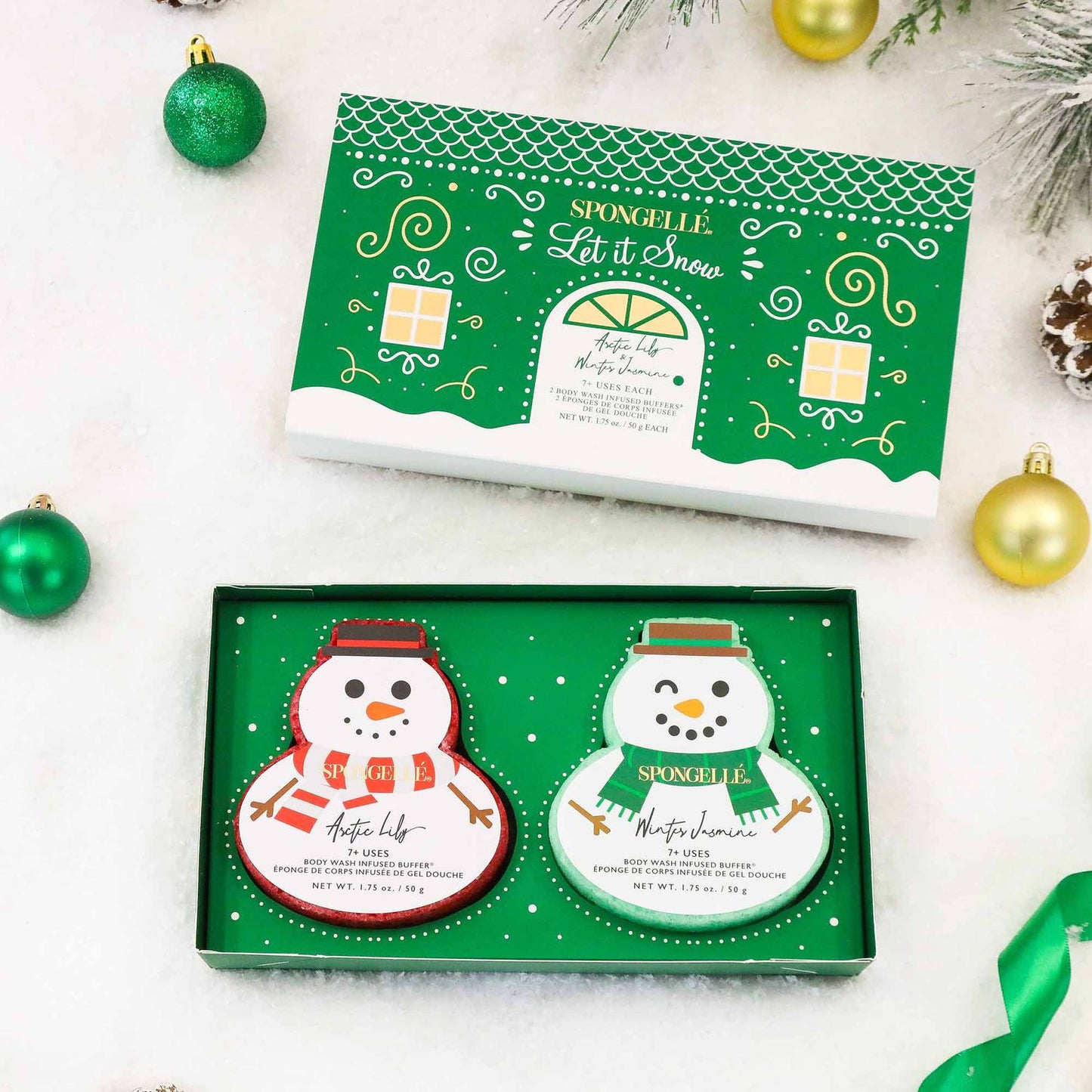 Snowpeople Gift Set - Let it snow