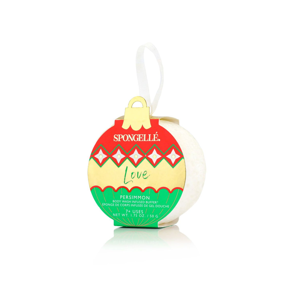 Holiday Ornament - Love (Persimmon)