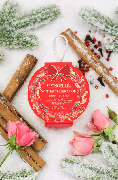 Winter Celebration Wreath Cinnamon Bark
