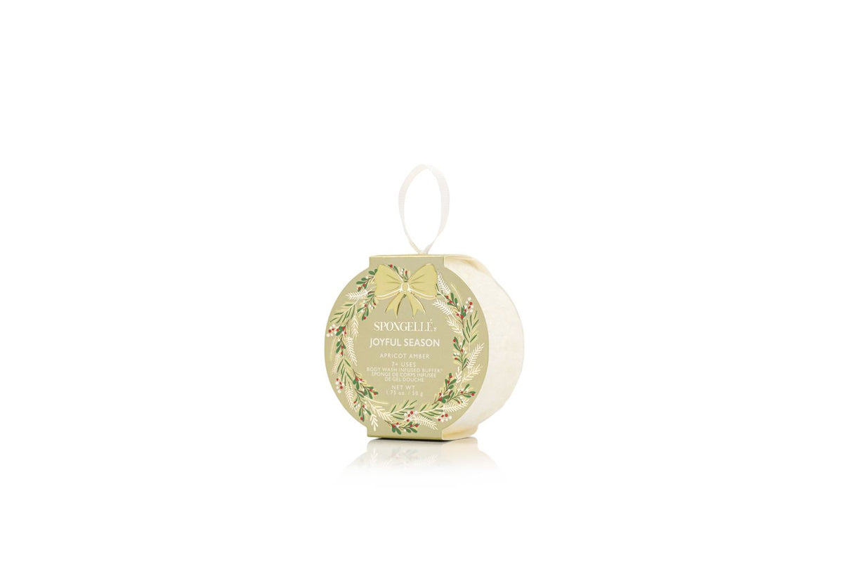 Joyful Season Wreath Apricot Amber