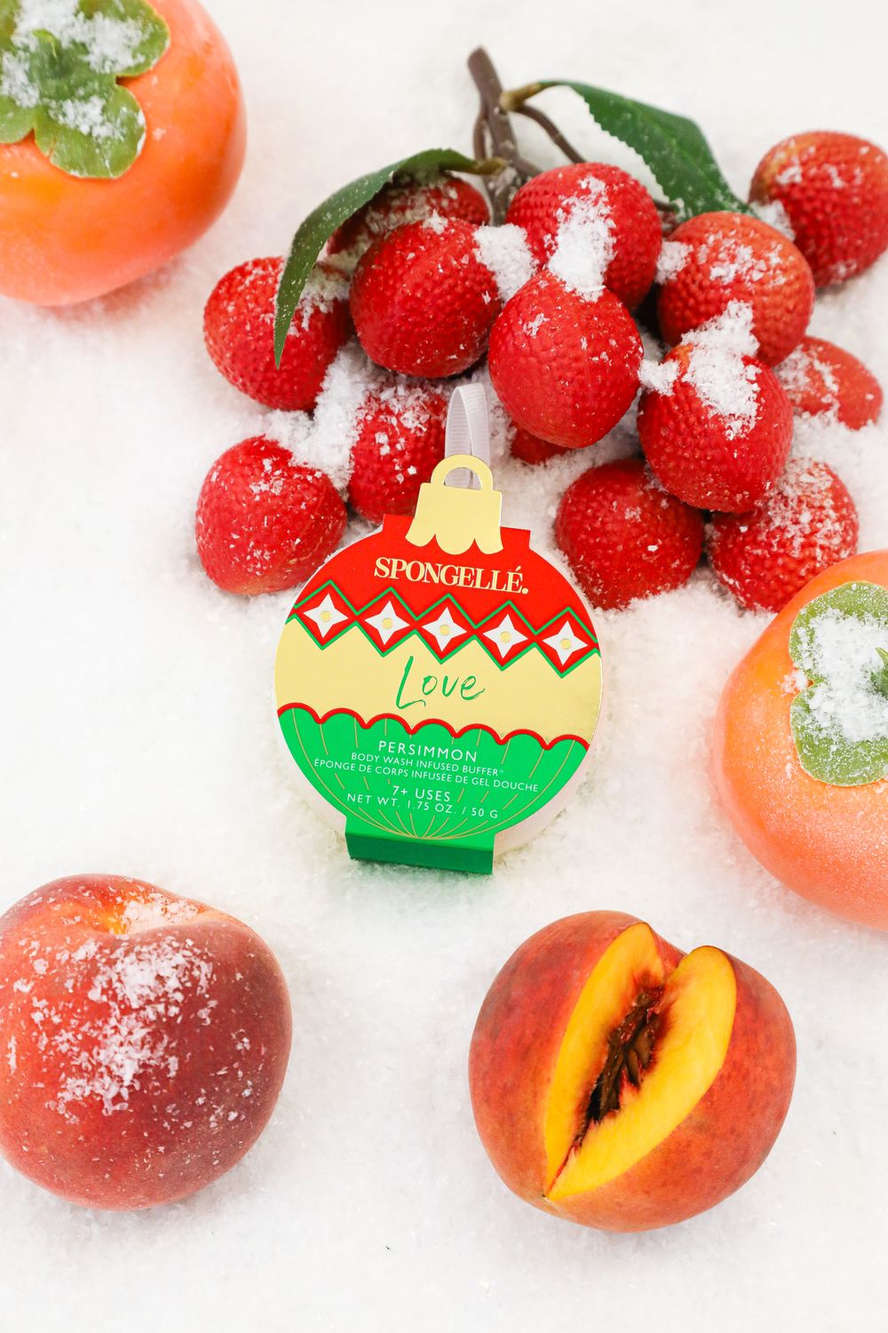 Holiday Ornament - Love (Persimmon)