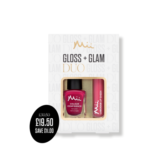 Gloss + Glam Polish and Lip Gloss Duo