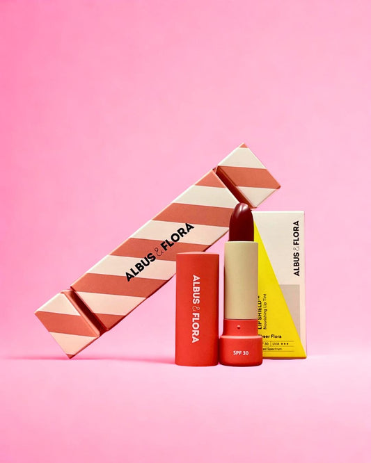 Lip Sheild Christmas Cracker Sheer Flora