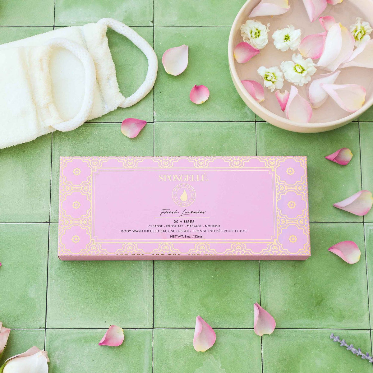 Back Scrubber French Lavender